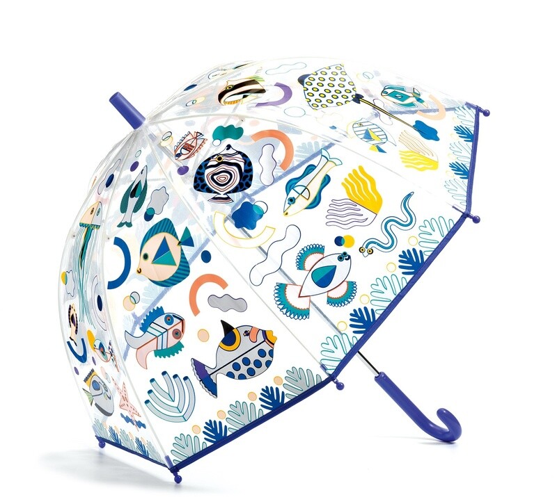 DD04710 Umbrella changing colors / Fishes