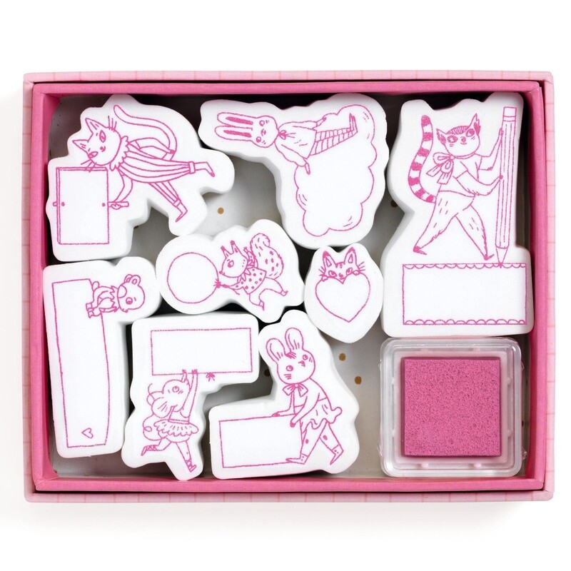 DD0362 5Stamp set / Lucille