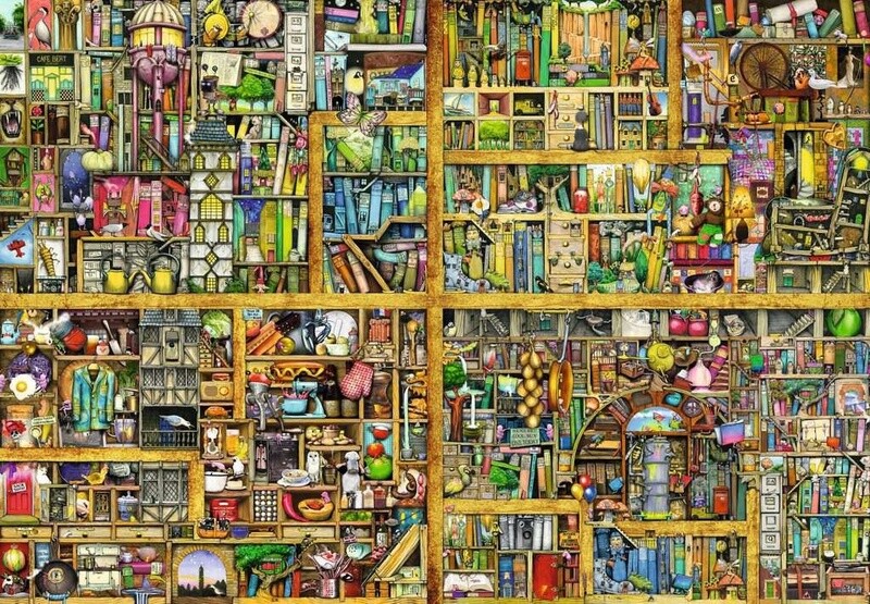 17825 CT: Magical Bookcase 18000pc