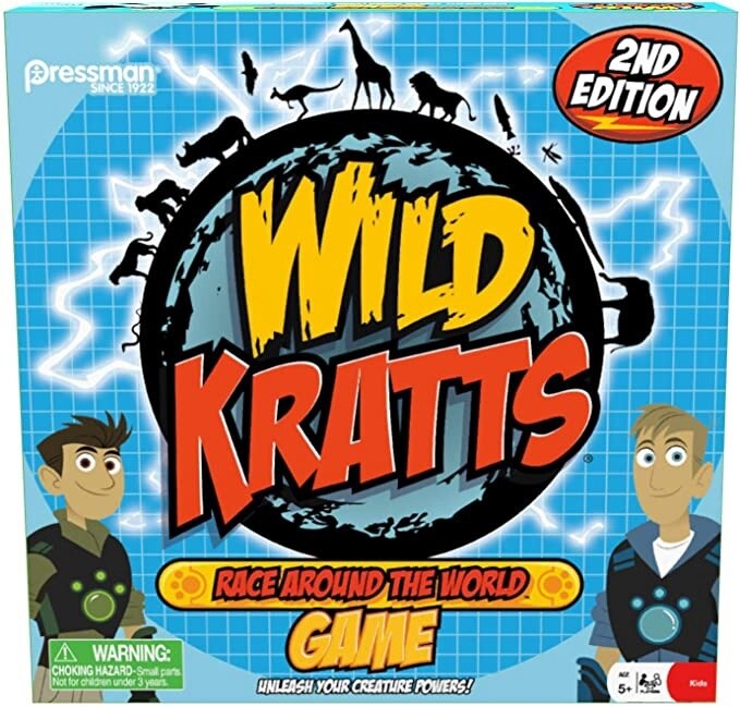 PR-4070 Wild Kratts: Race Around the World Game