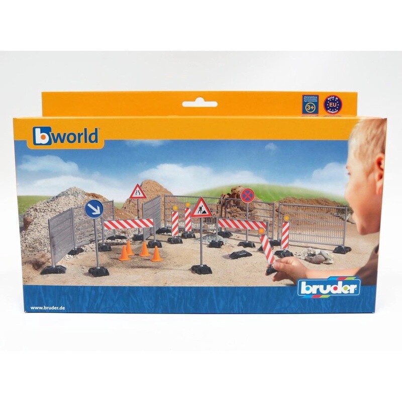 62007 Construction set: railings, site signs and pylons