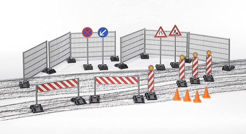 62007 Construction set: railings, site signs and pylons