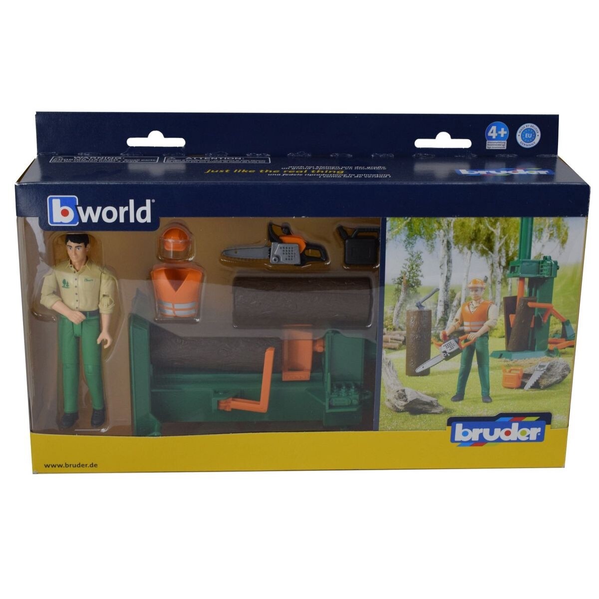 62650 bworld logging set with man