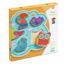 DJ01067 Wooden puzzle / Toucanco / 5 pcs