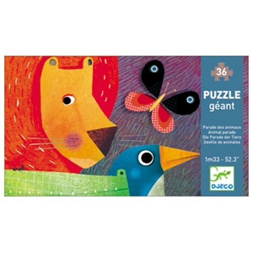 DJ07171 Giant puzzle / Animal parade / 36 pcs