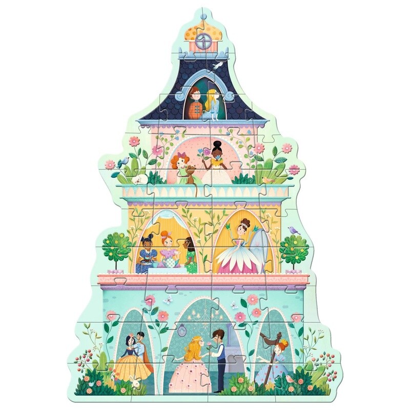 DJ07130 Giant Puzzle/ The princess tower / 36 pcs