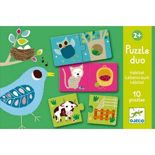 DJ08164 - Puzzle duo / Habitat