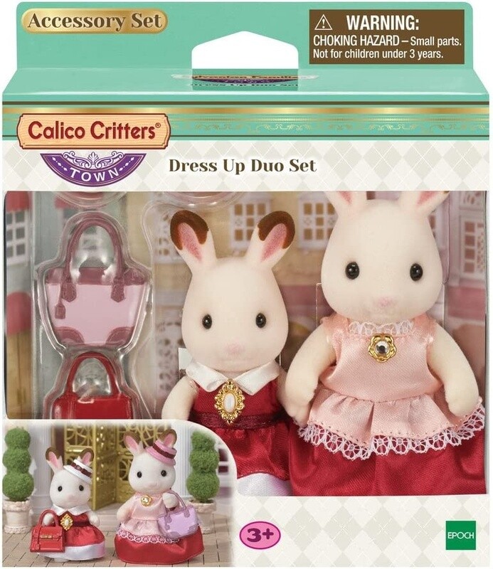 CC3022 BL DRESS UP DUO SET CALICO CRITTERS