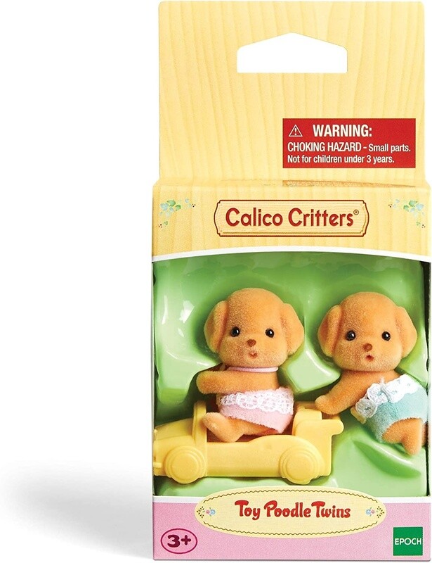 CF1737 BL TOY POODLE TWINS CALICO CRITTERS