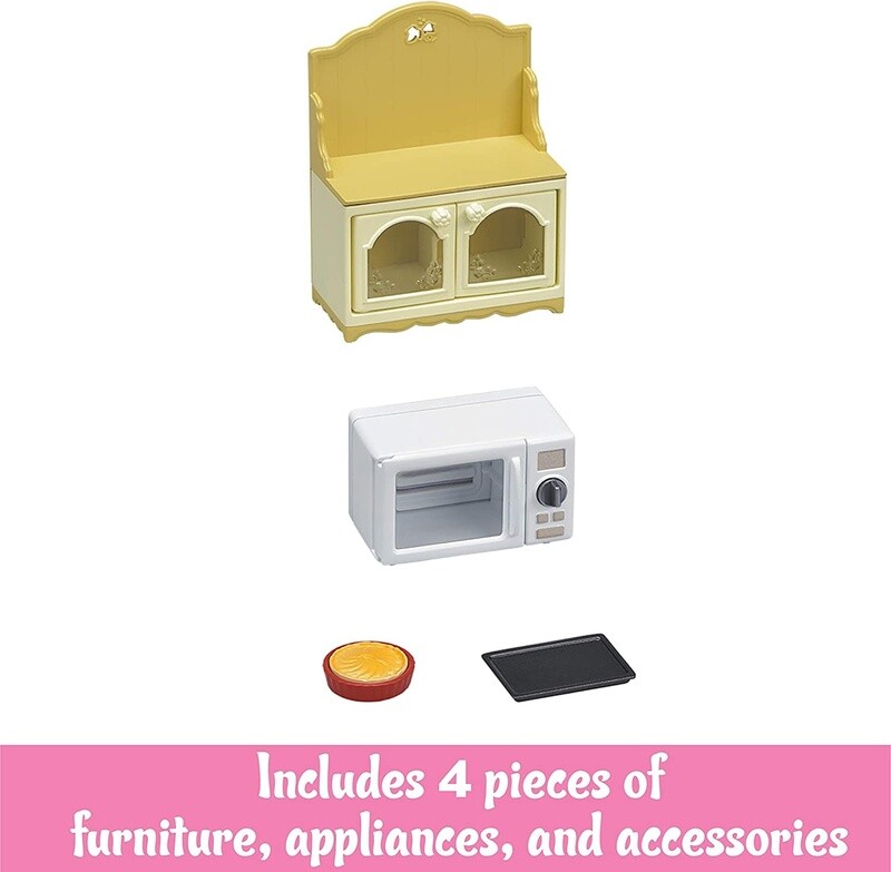 CF1835 BL MICROWAVE CABINET CALICO