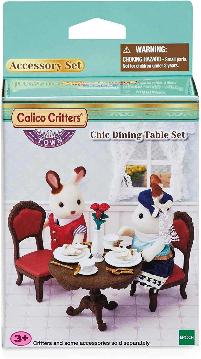 CC3046 BL CHIC DINING TABLE SET CALICO