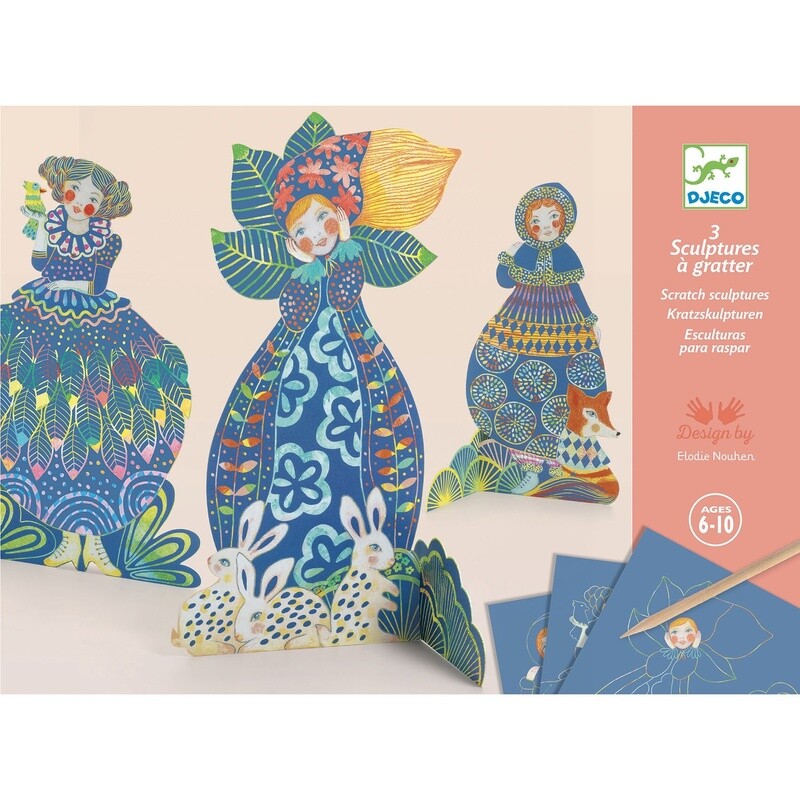 DJ09707 Scratch cards / Pretty dresses