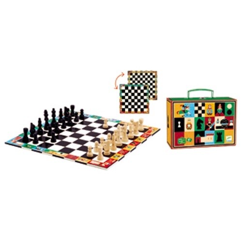 DJ05225 Chess &amp; Checkers