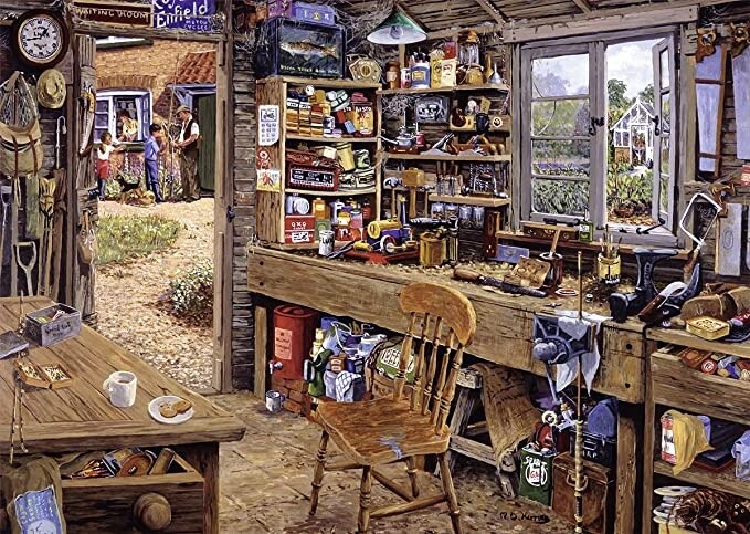 14859 Dad's Shed 500 Pc LF