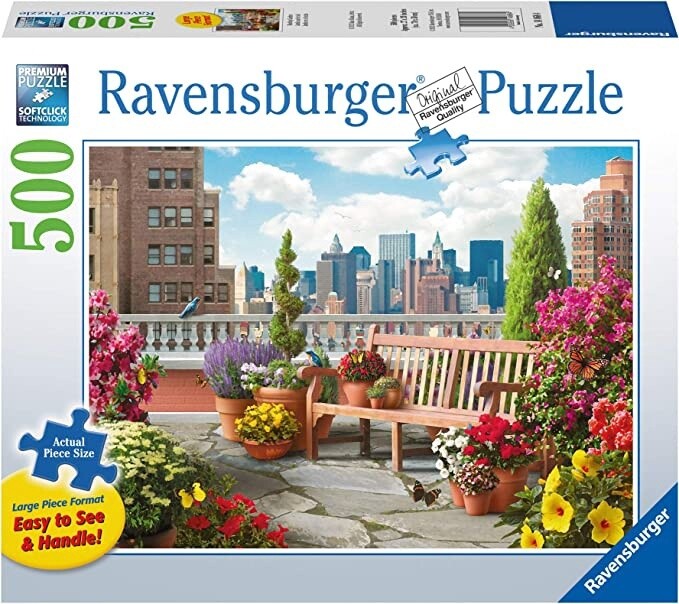14868 Rooftop Garden 500 Pc LF