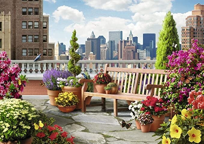 14868 Rooftop Garden 500 Pc LF