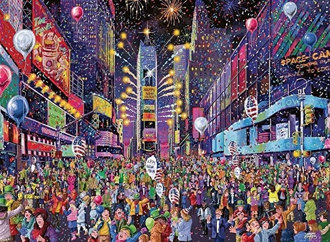 16423 New Years in Times Square 500pc