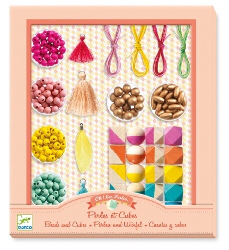 DJ09800 - Beads / Pearl and cubes