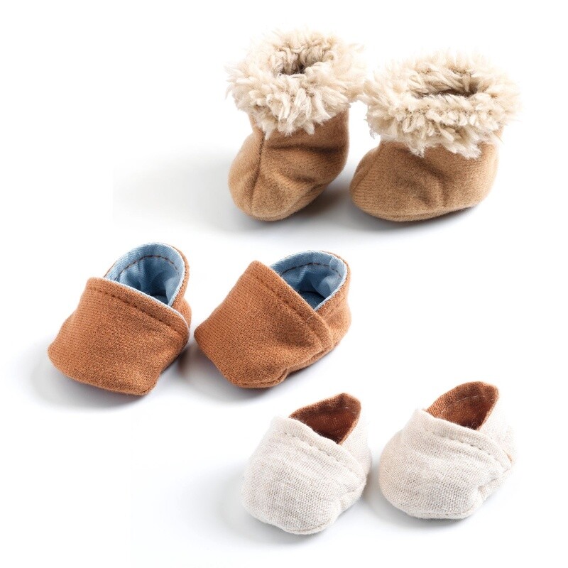 DJ07899 Pomea / 3 pairs of slippers