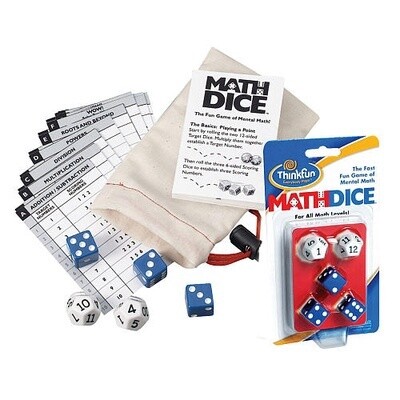 44001510 Math Dice