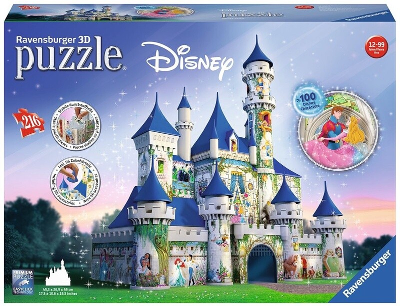 12510 Disney Princess Castle Puzzle 216pc