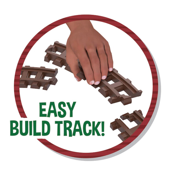 KNX 00840 LINCOLN LOGS - 101PC SAWMILL TRAIN EXPRESS (1) ENG