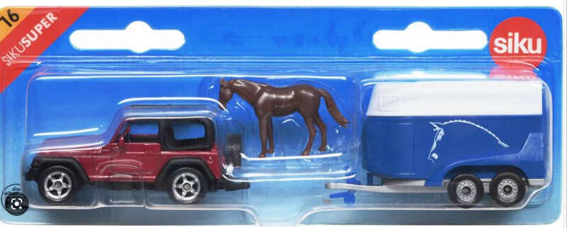 1651 jeep with horse trailer