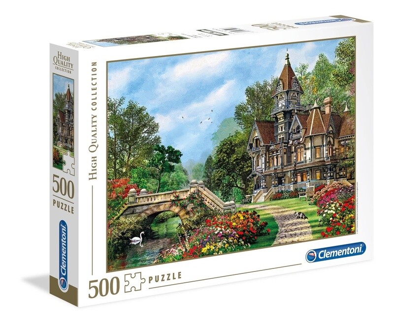 CLM35048 500PC HQC -OLD WATERWAY COTTAGE (2) ML