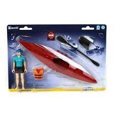 63155 NEW bworld Kajak w Figure