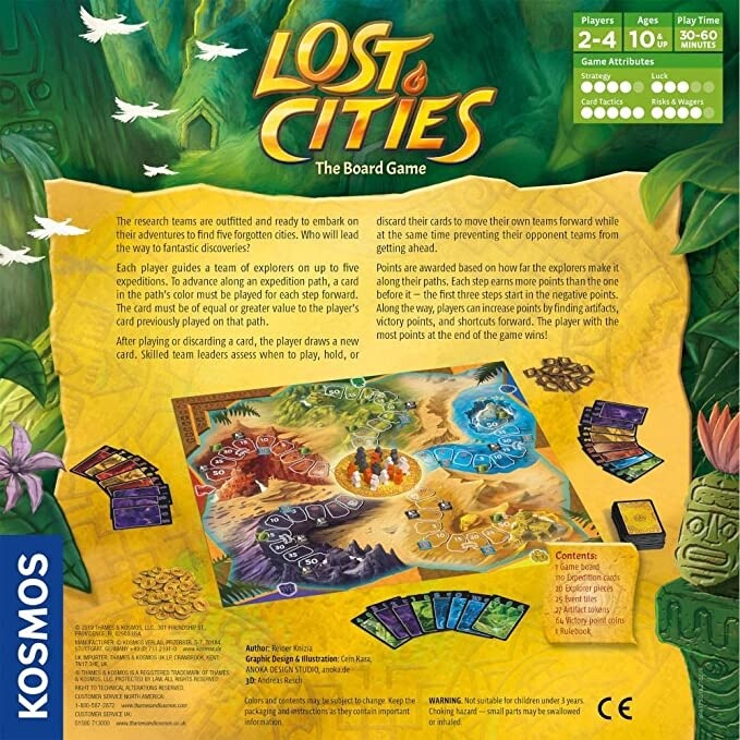 696175 LOST CITIES (THE BOARD GAME)