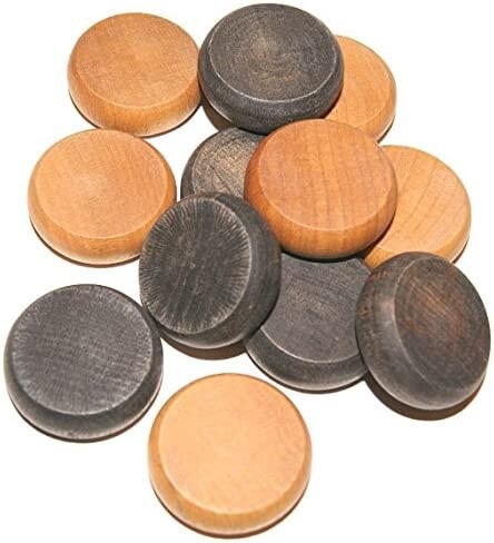 GAM MH-CD 30 PCS WOODEN CROKINOLE DISKS (6) BL
