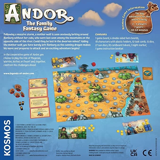 691747 ANDOR: THE FAMILY FANTASY GAME