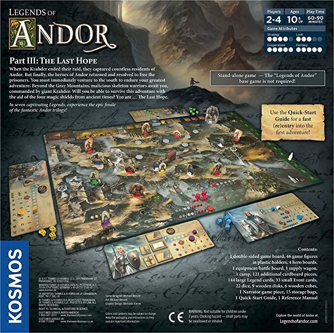 692803 LEGENDS OF ANDOR: PART III THE LAST HOPE