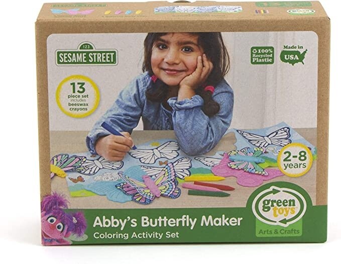 SSCBF-1324 Sesame St. Butterfly Maker Coloring Set