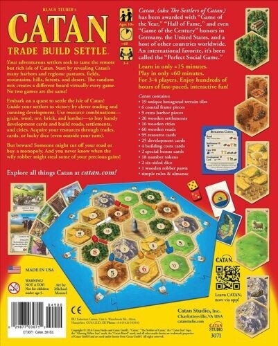 CN3071 CATAN (Trade build settle)