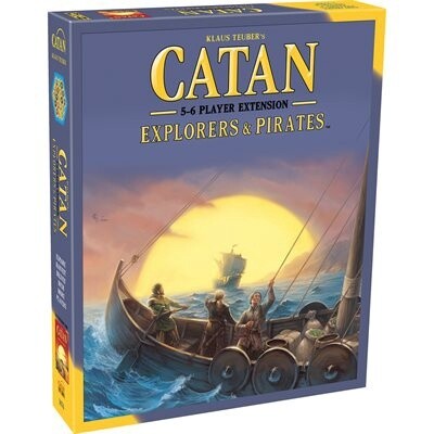 CN3076 CATAN EXT: EXPLORERS &amp; PIRATES 5-6 PLAYE