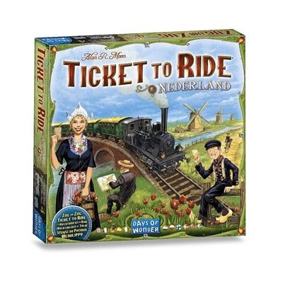 DW7220 TICKET TO RIDE : MAP #4 - NEDERLAND (ML)