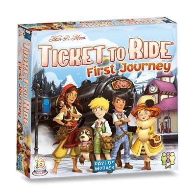 DW7227 TICKET TO RIDE - FIRST JOURNEY EUROPE