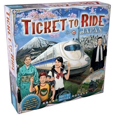 DW720132 TICKET TO RIDE: JAPAN/ ITALY MAP #7 (ML)