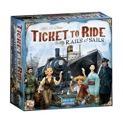 DW7226 TICKET TO RIDE: RAILS AND SAILS