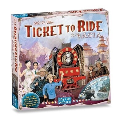 DW7213 TICKET TO RIDE : MAP #1 – ASIA (ML)