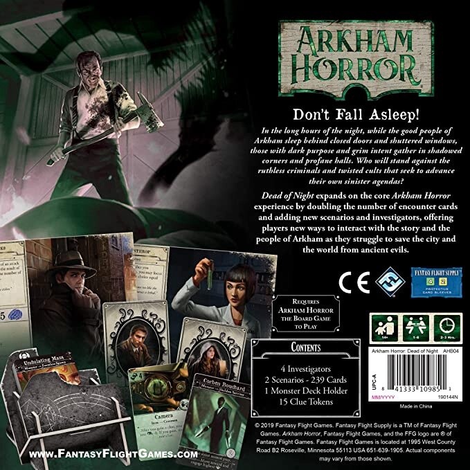 AHB04 ARKHAM HORROR 3RD EDITION: DEAD OF NIGHT
