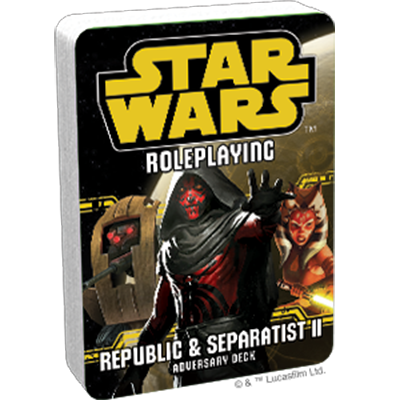 USWR16 SW ROLEPLAYING: REPUBLIC &amp; SEPARATIST II ADVERSARY DECK