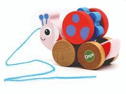 OP1701233 PULL AND FUN LADYBUG OOPS