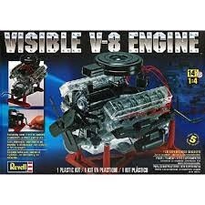 900-858883 VISIBLE V-8 ENGINE