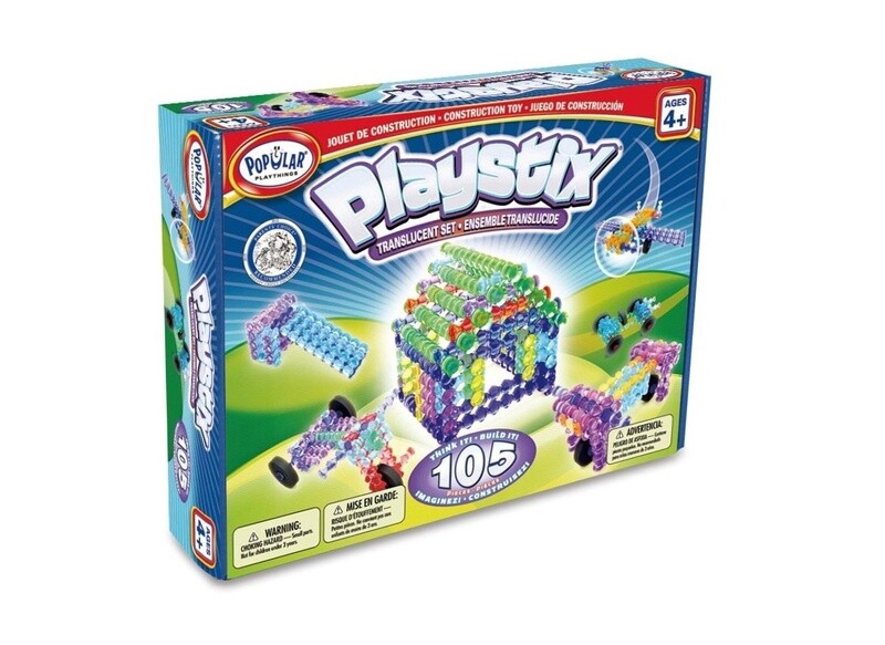 PP-90015 Playstix Translucent Set 105 pcs (Bilingual)