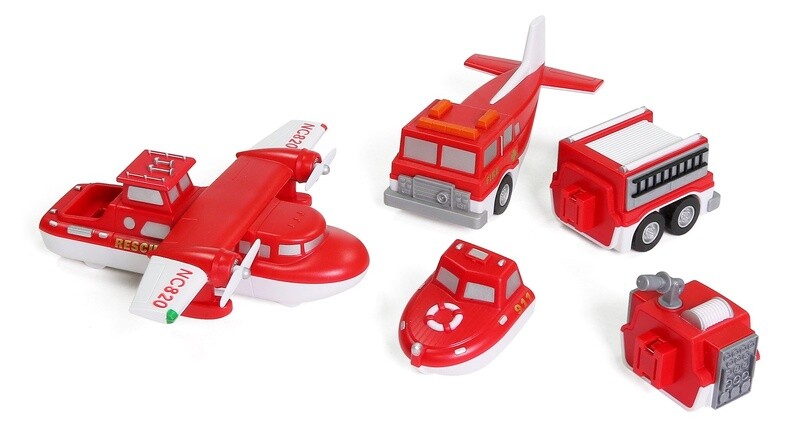 PP-60317 Mix or Match Vehicles Fire and Rescue (Bilingual)
