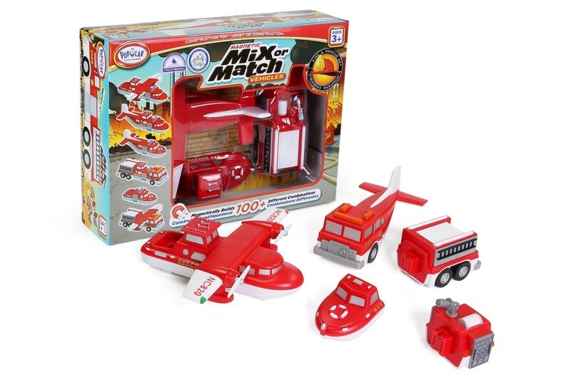 PP-60317 Mix or Match Vehicles Fire and Rescue (Bilingual)