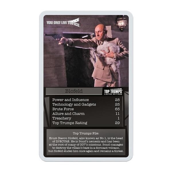 TT-03714 Top Trumps: James Bond 007