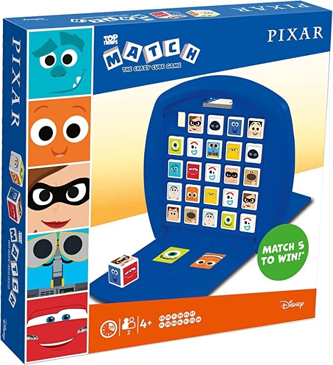TT-04259 Top Trumps Match: Pixar